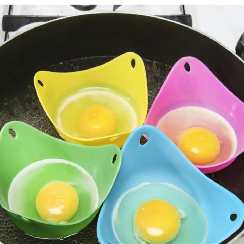 Кухня аксессуары 1 шт. пару лоток для яиц силиконовая форма домашняя кухня