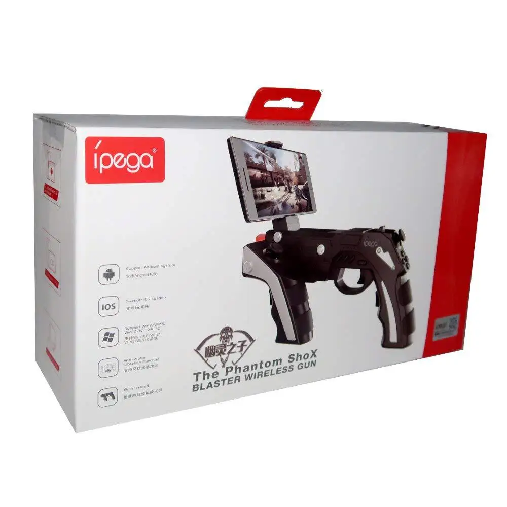 Ipega PG 9057 джойстик для телефона Android Bluetooth беспроводной игровой контроллер Gun Pad/Android