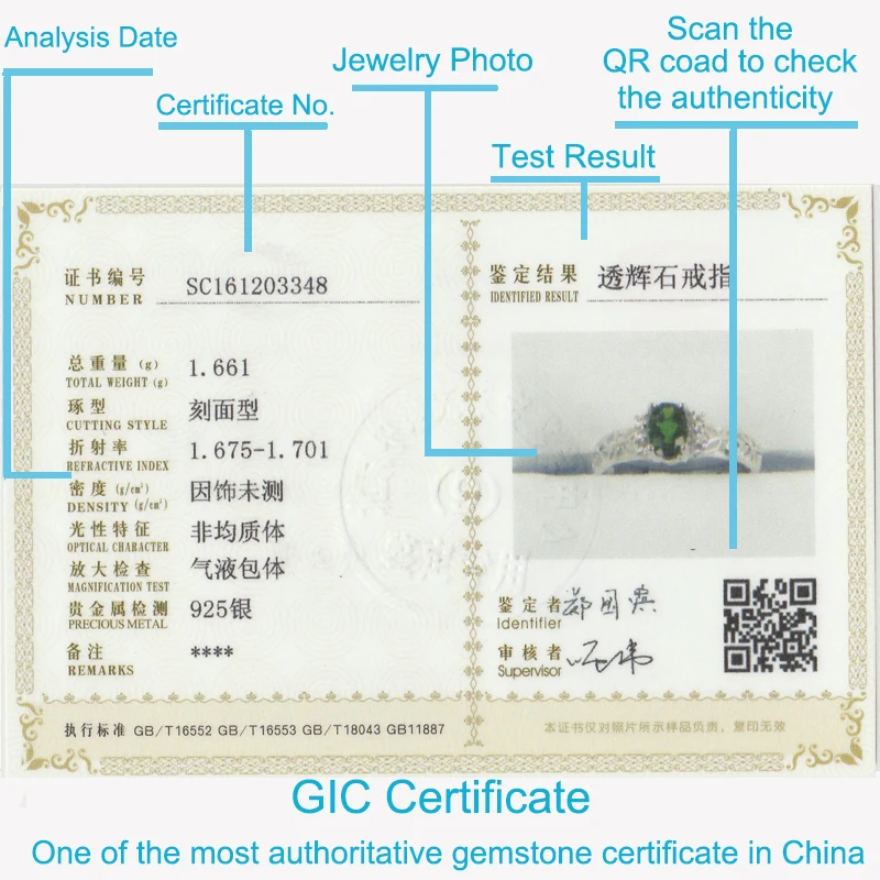 Женское кольцо из диопсида натуральный хром серебро 925 пробы обручальное