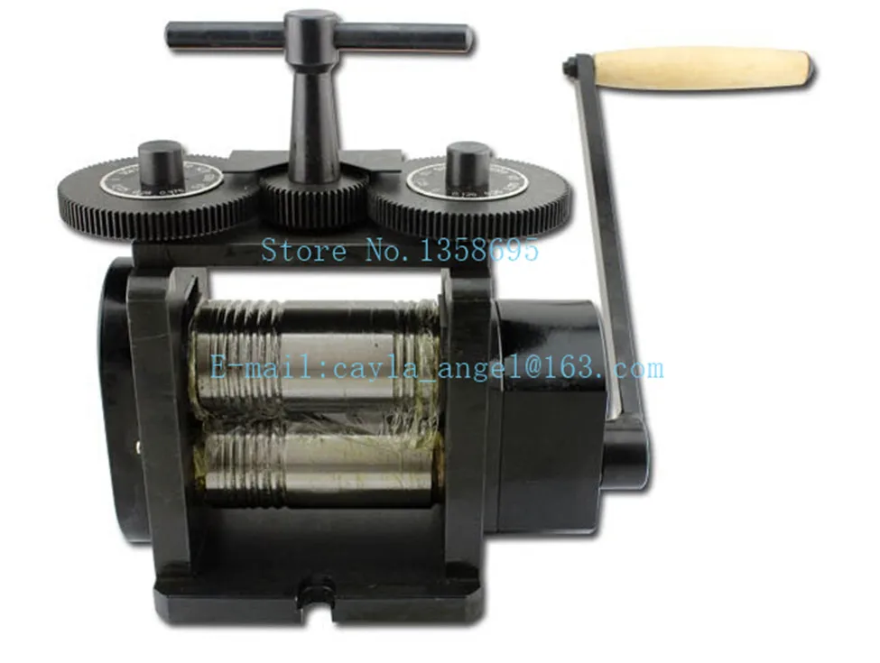 Drop shipping PEPE Combination Rolling Mill 130mm roller mill  craft jewelry making tool Equipment