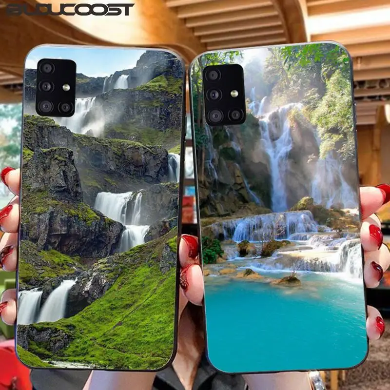 

Scenic Waterfall Phone Case For Samsung A10 20 30 40 50 70 10S 20S 2 Core C8 A30S A50S A7 8 9 2018 STAR