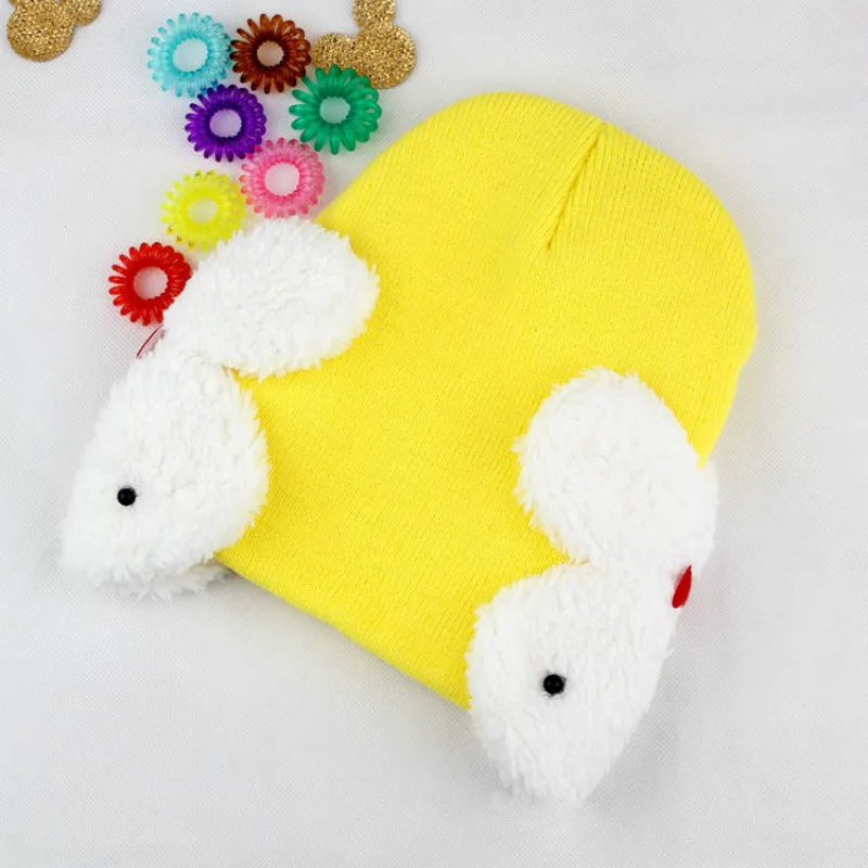 Милая зимняя детская шапка вязаные крючком шапки для младенцев мальчиков и