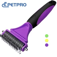 premium undercoat rake for dog cat%ef%bc%8cquick easy dematting toolsafe grooming brush deshedding comb gentle pet deshedding tool
