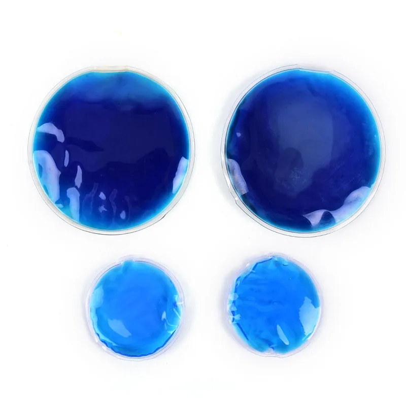 1 шт. круглый Форма многоразовый пузырь со льдом для холодной и горячей воды Гель