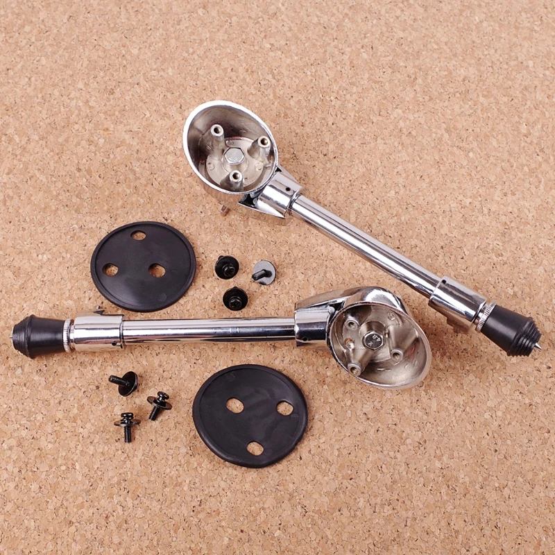 

2pcs Bass Drum Spurs Anti-Rust Adjustable Stand Legs Feet Percussion Accessories