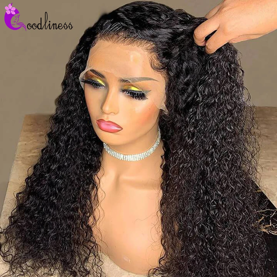 32 Inch Mongolian Kinky Curly Hair 13x4 Lace Frontal Wig 4x4 5x5 Hd Lace Closure Wig Human Hair Lace Front wig 180 Density Remy