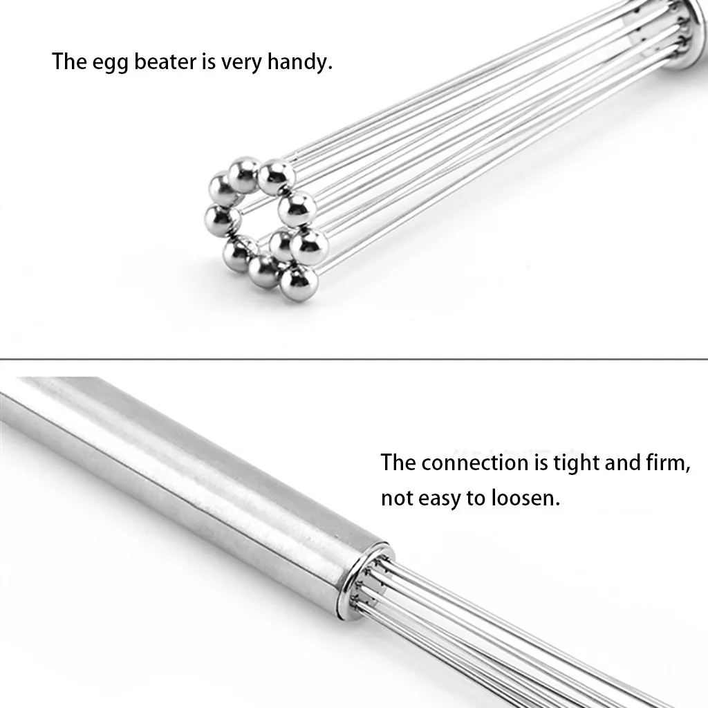 Mini Stainless Whisk Mixer Egg Cream Stirrer Kitchen Accessories Cook Blender Beater Tools | Дом и сад