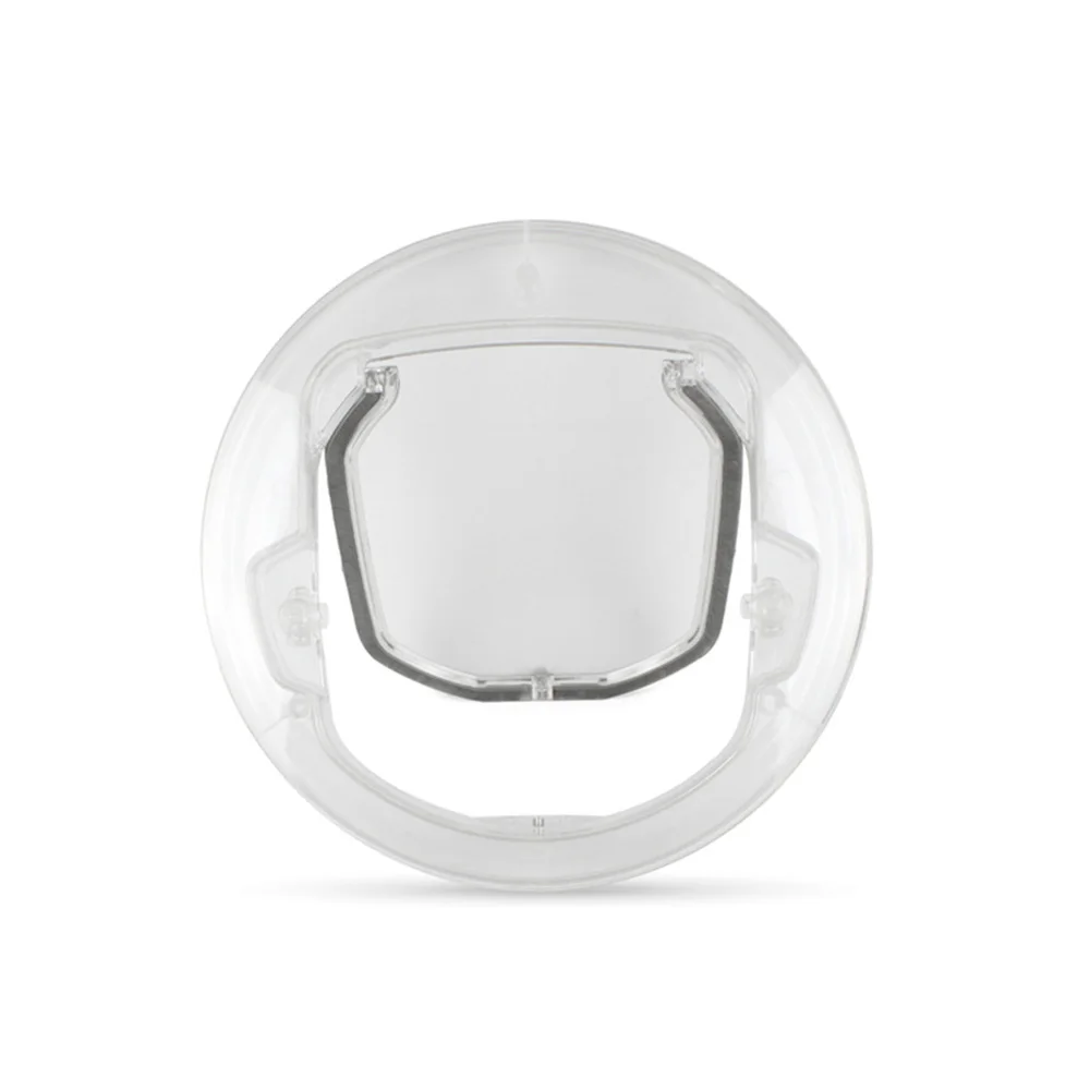 

PC Glass Door Round Cat Entry Exit Door Practical Door Hole Pet Dog Cat Door Hole