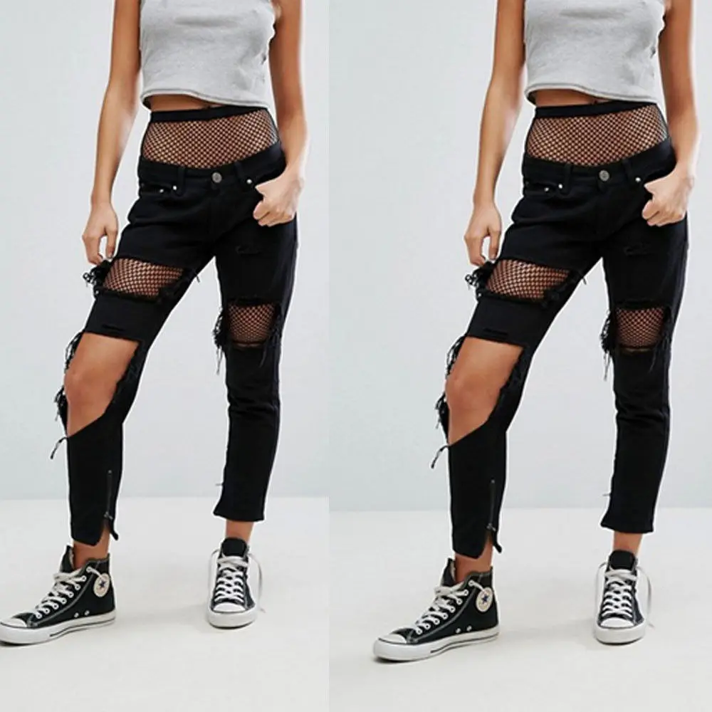 Женские однотонные черные леггинсы выше колена с высокой талией женские