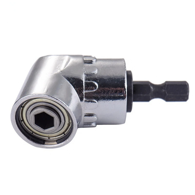 

105 Angle Screwdriver Set Socket Holder Adapter Adjustable Bits Drill Bit Angle Screw Driver Tool 1/4 Hex Bit Socket Step Drill