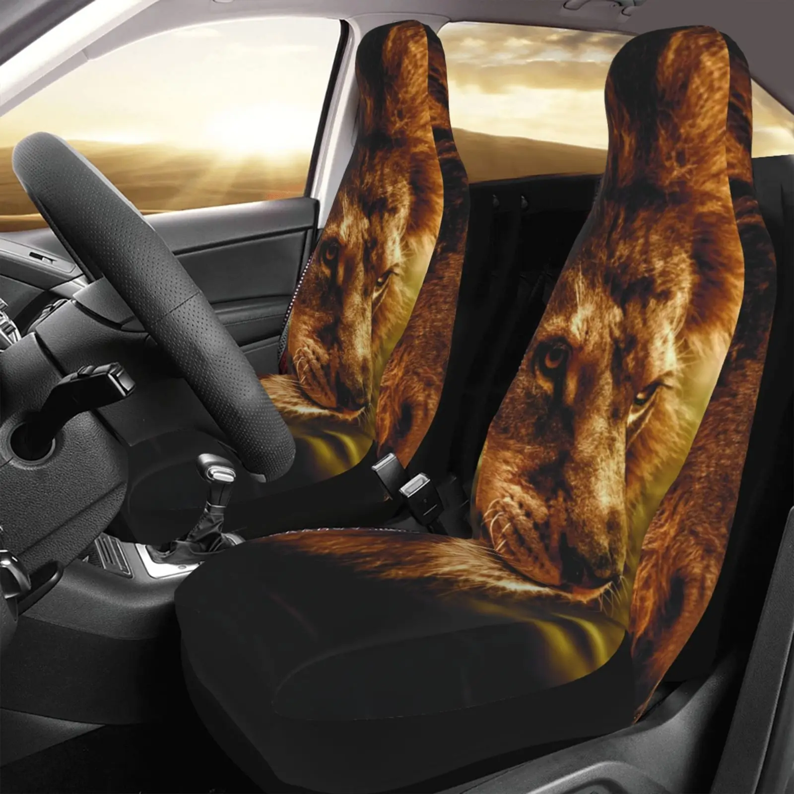 Бесплатная доставка Универсальные чехлы на автомобильные сиденья с 3d принтом