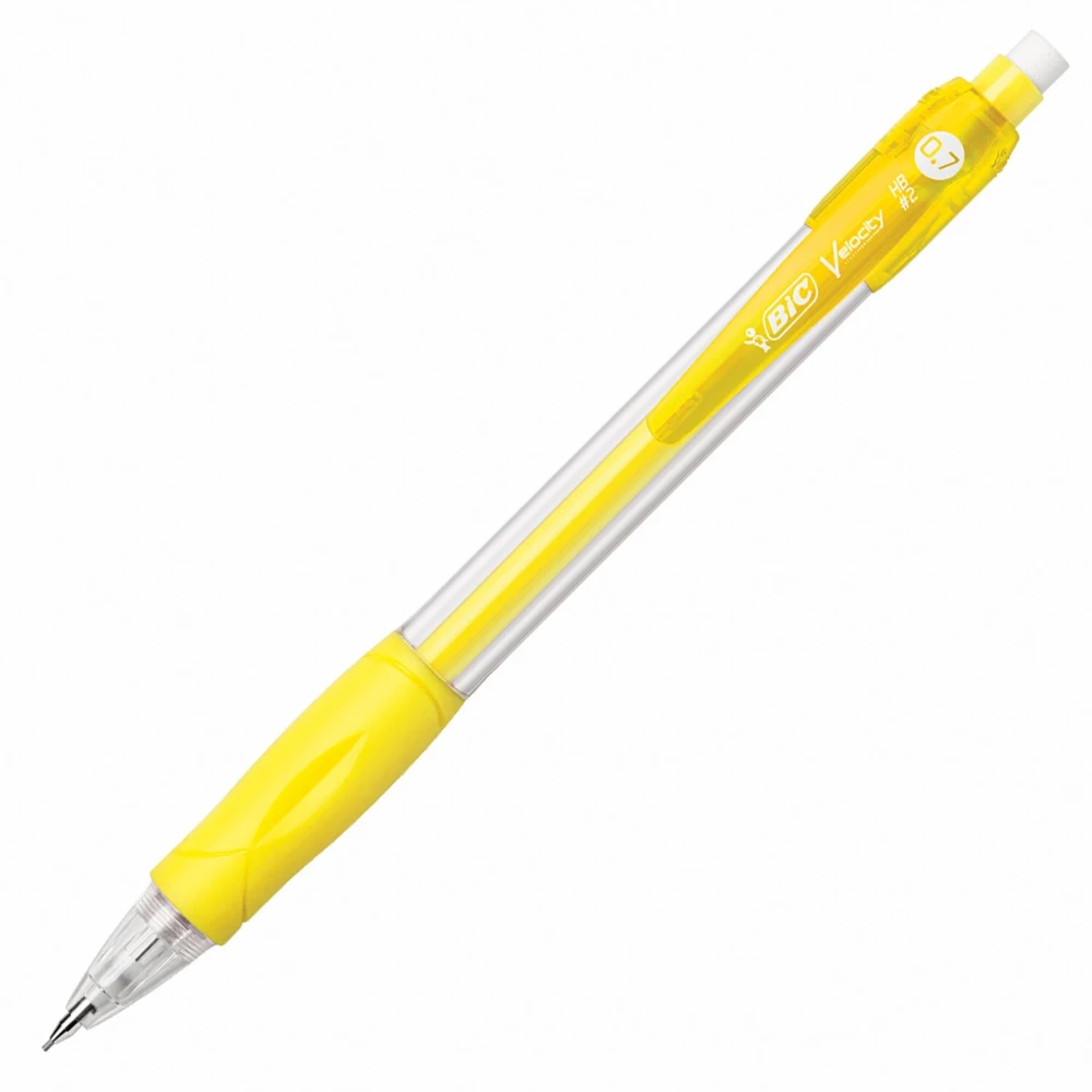 Карандаш механический BIC &quotVelocity" 0 7 мм корпус ассорти резиновый грип ластик
