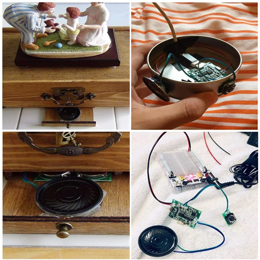 Sound Voice Recordable Module DIY Music Box Changeable Volume 8M With Adjustment Lithium Battery Charger Circuit Replaceable
