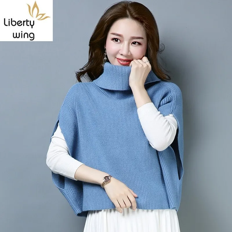 Корейский Harajuku уличная одежда без рукавов короткий подиумный вязаный свитер