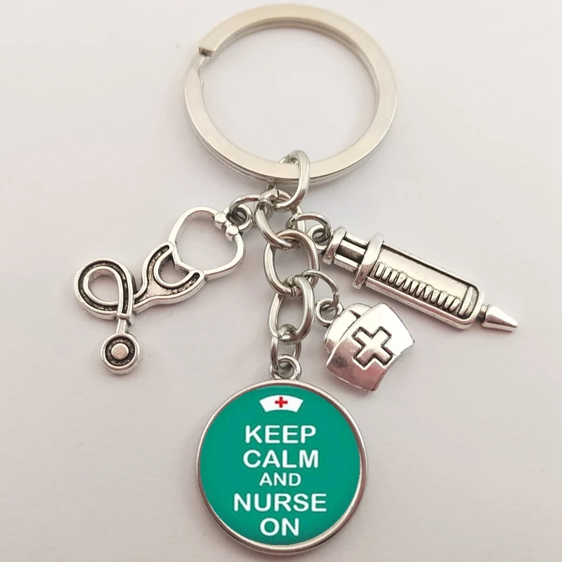 Модный красивый звонок в виде ангела значок шаблона мини-брелок для медицинской