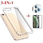 Для iPhone 11 Pro чехол для Apple, iPhone SE 2020 XS Max XR X 6 6S 7 8 Plus 5S 5G крышка телефона Shell Закаленное стекло камеры Len фильм