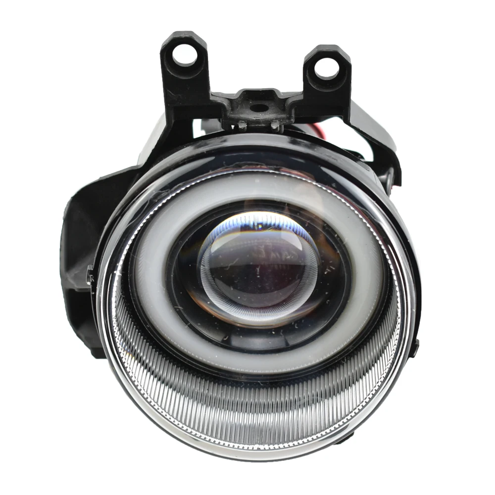 High Quality Fog Light Angel Eye For RAV4 2018 2019 2020 LE XLE Hybird XSE Car Accessories 12V H11 Wires Headlights images - 6