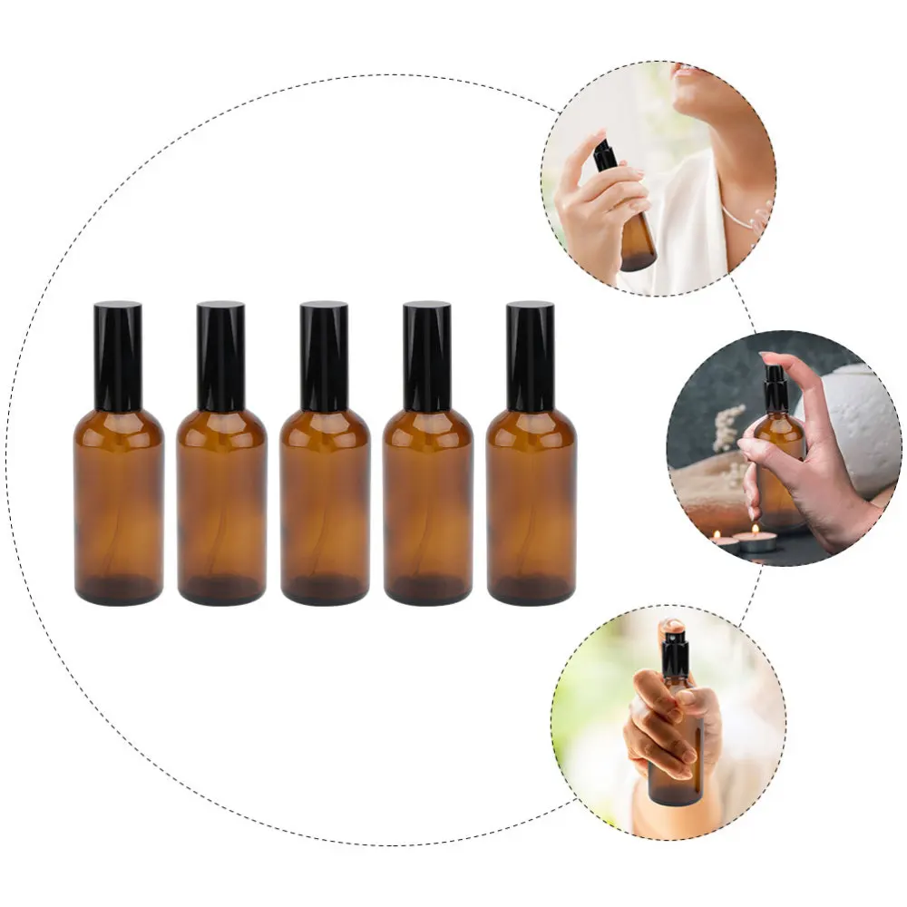 

5 Pcs Creative Perfume Bottles Storage Containers Reusable Dispenser Bottles