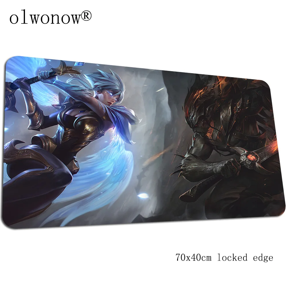 Ahri sexy mousepad 700x400x3mm large gaming mouse pad gamer mat game computer padmouse keyboard cheapest play mats - Цвет: Size 700x400x3mm