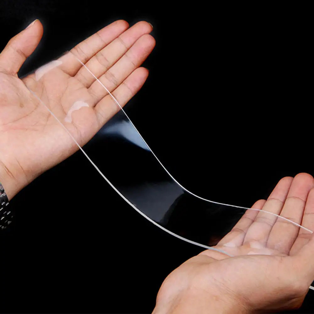 Многоразовые двухсторонние клейкие бесследные ленты съемный стикер моющиеся