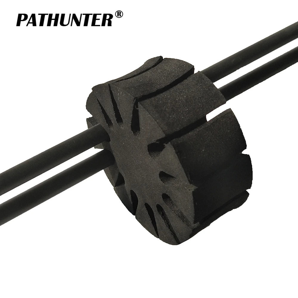 Прямая поставка 12 стрел сепаратор защита для стрельбы из лука EVA пена круглая