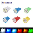 RXZ 100 шт. T10 светодиодный W5W 194 168 Клин 8SMD 2825 многоцветные Bally пинбол светильник лампы авто Интерьер светильник s приборной панели Предупреждение лампа