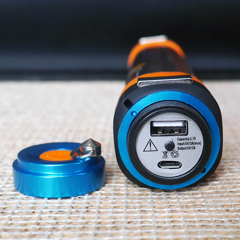 Водонепроницаемый портативный регулируемый внешний аккумулятор Перезаряжаемый