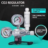 diy aquarium co2 regulator solenoid vvalve bubble counter fine tuning valve co2 reaction control system pressure reducing valve