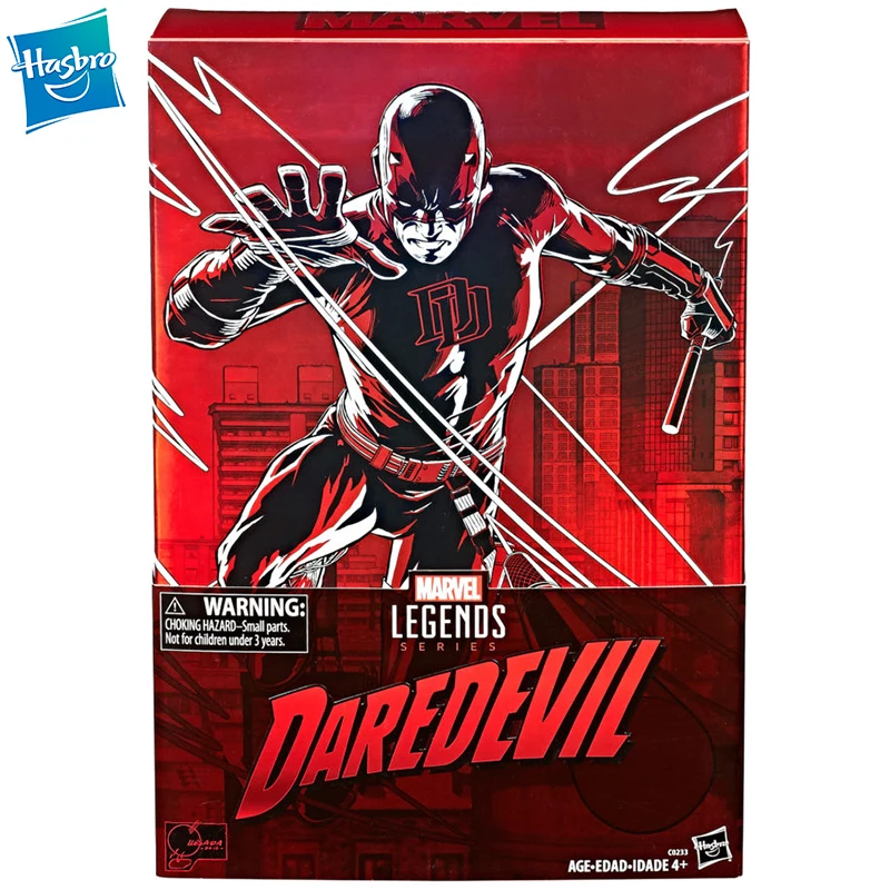 

12Inches Marvel Legends Daredevil Anime Figure PVC Joint Movable Action Model Kids Toys To Childrens Christmas Gifts