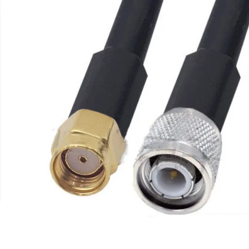 

TNC Male to RP-SMA Male Connector 5D-FB 50-5 Coaxial Low Loss Cable RF Adapter Cable 50Ohm