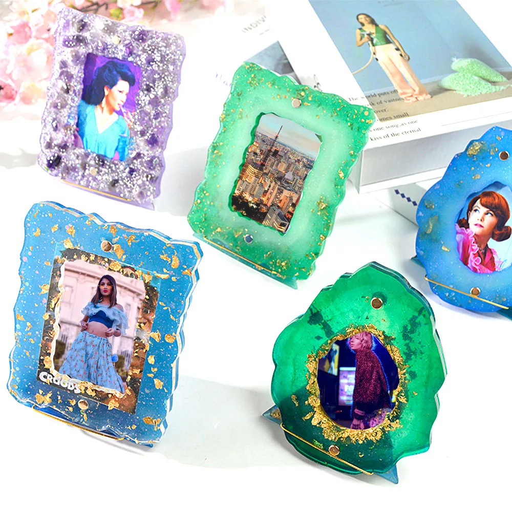 

1set Frame Making Epoxy Resin Handicrafts Kit Arts and Crafts Supplies Jewelry Office Home Decor Decorations