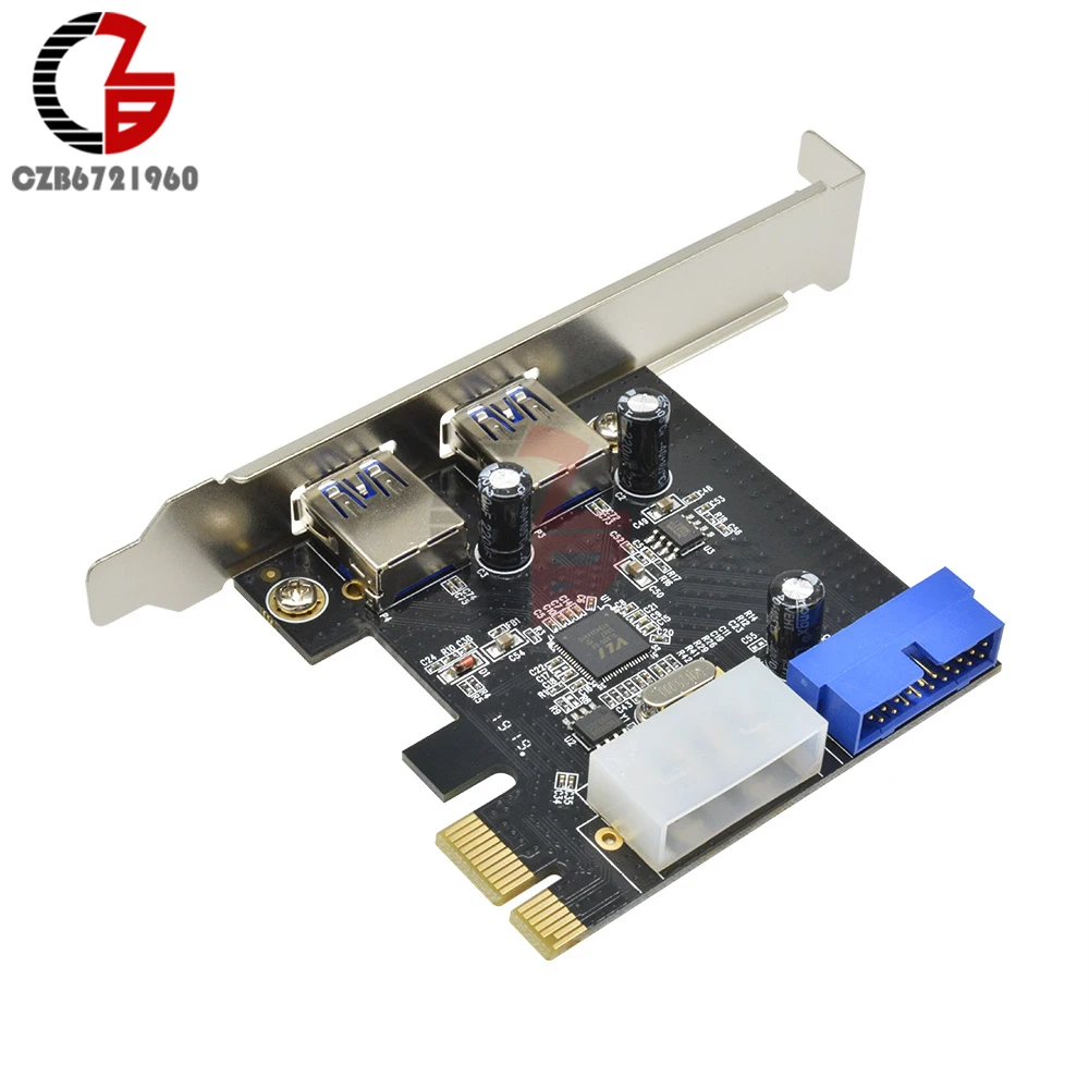 PCI Express USB 2 Порты 3,0 спереди Панель с помощью 4-контактных& 20-контактный Управление адаптер карт