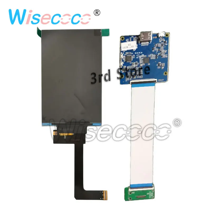 Polegada Monocromático Lcd Ips 3d Impressora Projetor Mono Expositor Driver Board Alta Transmitância 6 2k 1620*2560