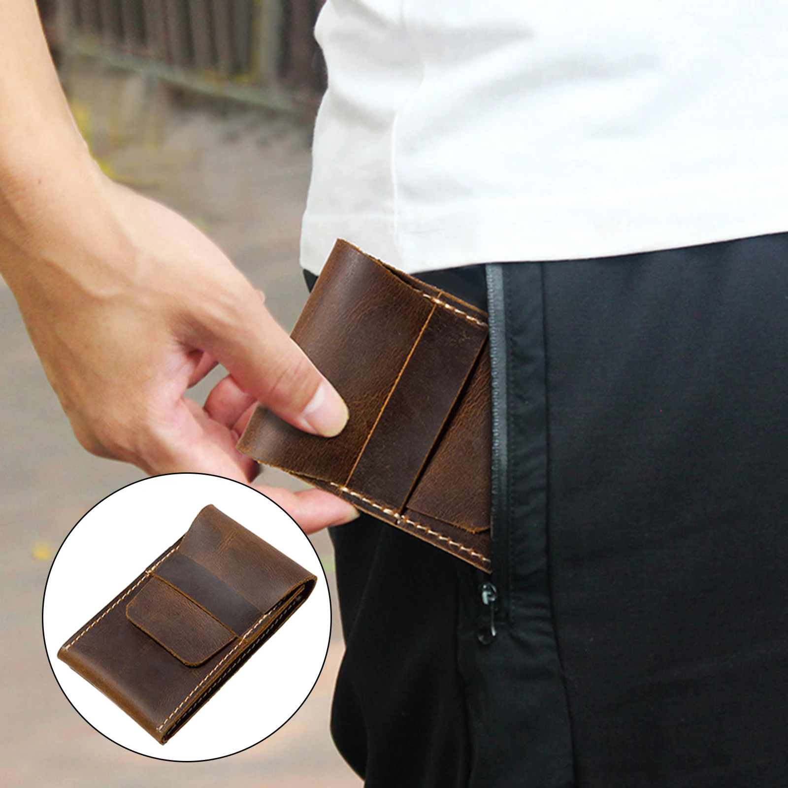 

Jewelery Bag for Watches Accessories Watch Case PU Leather 12.5 X 7.5 X 2cm