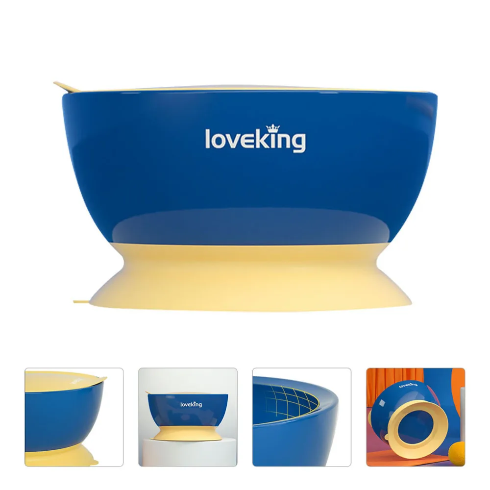 

1Pc Baby Suction Bowl Suction Cup Bowl Infant Feeding Cutlery Food Container