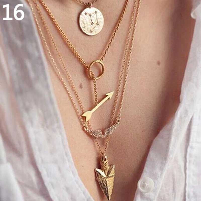 

charm necklace Cute lovely eye white cz link chain long Y lariat women sexy necklaces jewelry