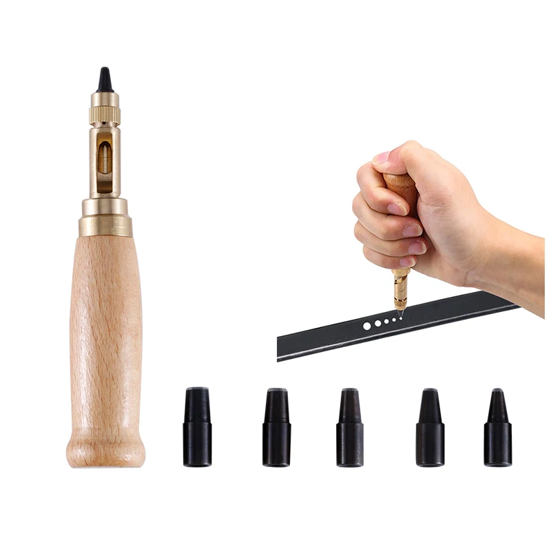 TOYOBER автоматический ремни винтовой Дырокол бесшумный вращающийся стальной