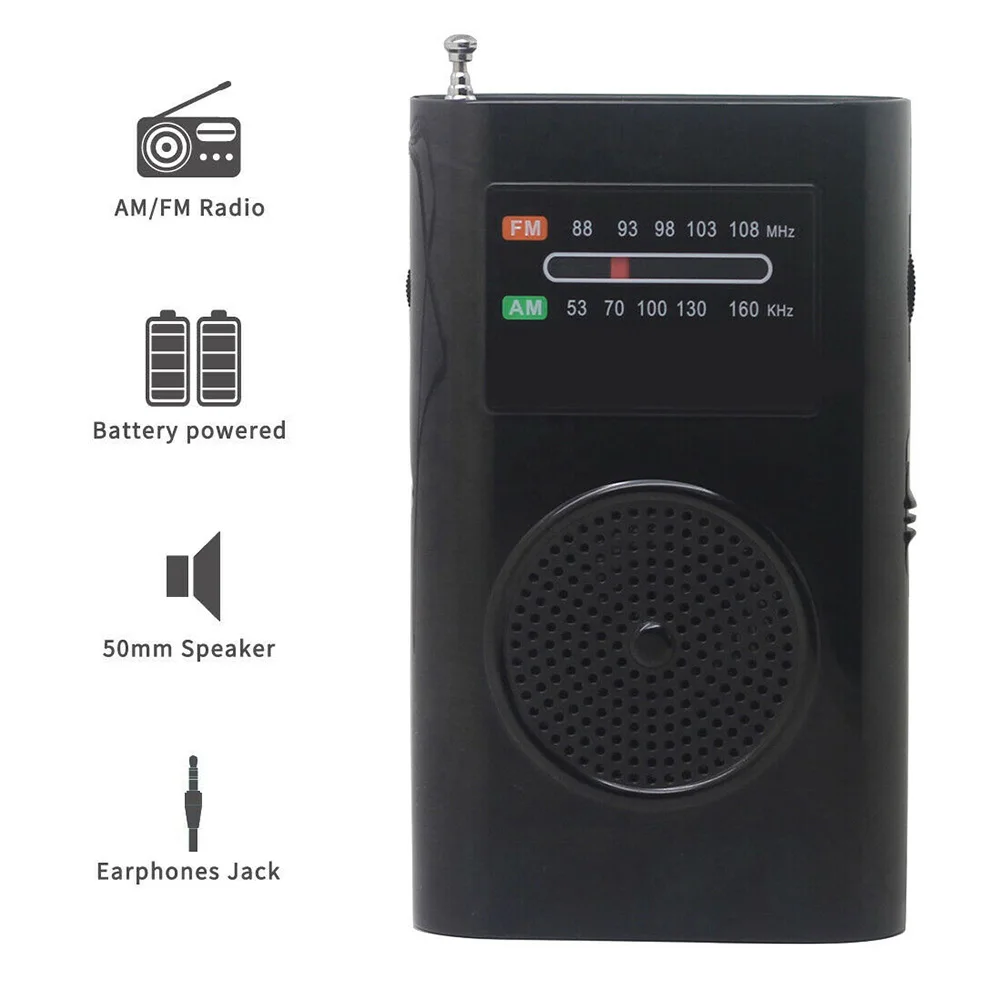 RD 206S домашний ручной развлекательный AM FM динамик тренажерный зал