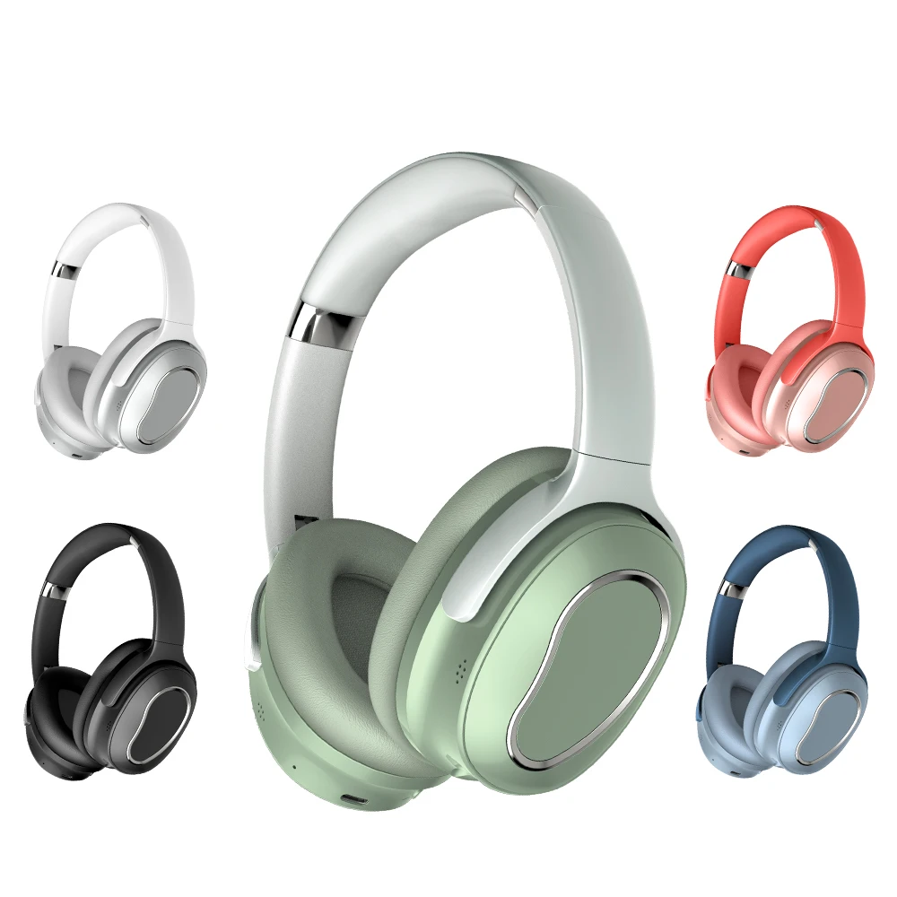 

New Model OEM Foldable Wireless Stereo Waterproof Bt Headphone Hifi MP3 Player Overear Headphones