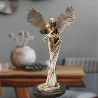 angel art sculpture redemption angel pattern wall decoration ornament home decorations for living room desktop figurines