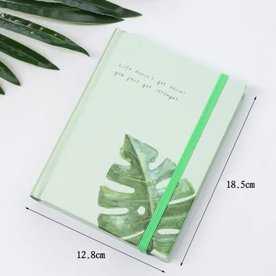 Красный Cuadernos день planificadores колдовская книга 365 kawaii dagboek journal Акварельная sketchbook bloc note cahier пустая бумага - Цвет: Красный