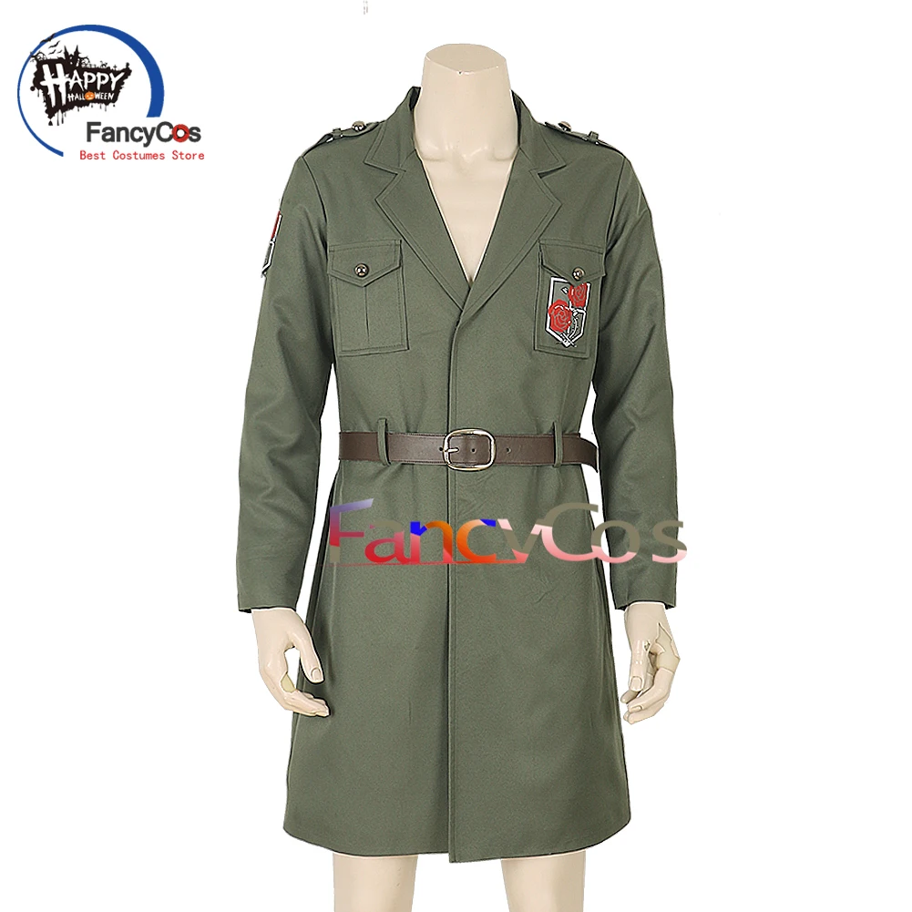 Аниме Атака Титанов последнего сезона куртка гарнизон полк атака на Эрен джагер