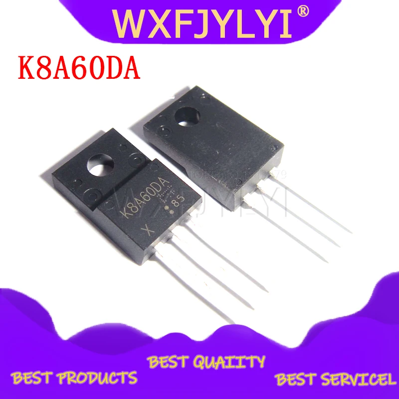 

10pcs K8A60DA TO-220 TK8A60DA TO-220F K8A60DA TK8A60 600V 7.5A new original