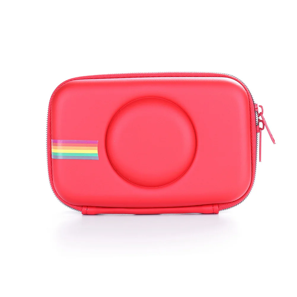 Fashion Shockproof Storage Camera Bag Waterproof Colorful Retro Outdoor Portable EVA Protective Case For Polaroid Snap Touch | Электроника