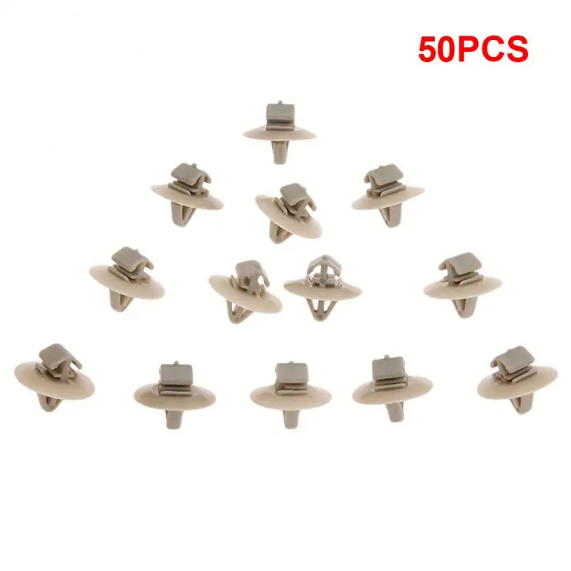 

50pcs Exterior Door Side Moulding Trim Panel Clips For Vauxhall Vivaro Ornaments Interior Accessories Car Automobiles Parts