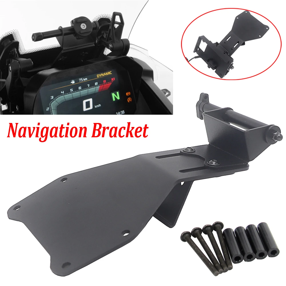 

F850GS Motorcycle GPS Navigation bracket Phone Stand Holder For BMW F 850 GS F850 GS F 850GS 2018-2020 2019 WIRELESS CHARGING