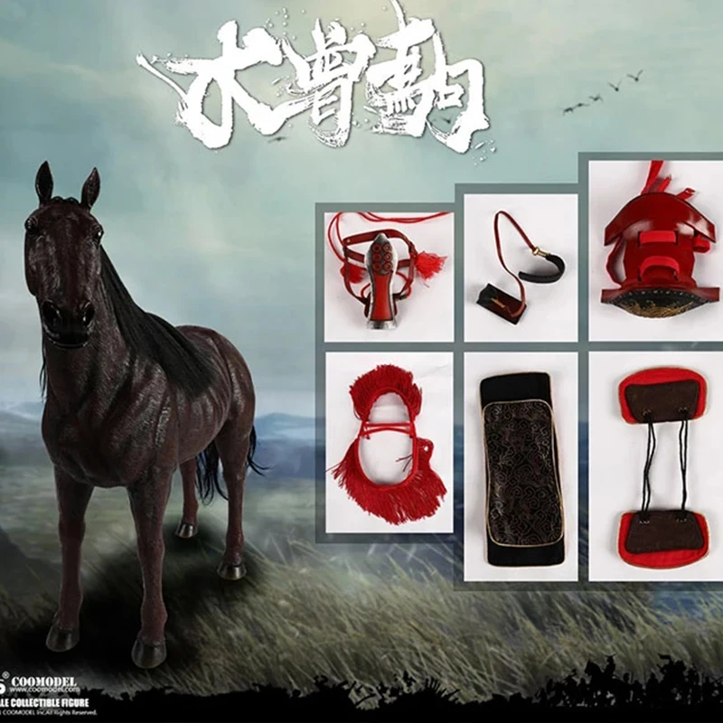 

In Stock 1/6 KISOKOMA BATTLE STEED with Saddle Model COOMODEL SE101 for 12'' Soldier Action Figure Dolls Model