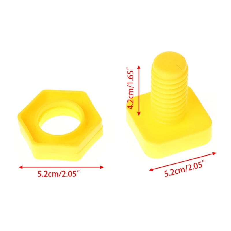 

Insert Blocks Screw Building Blocks Nut Toys Children Educational Montessori Toy 634F