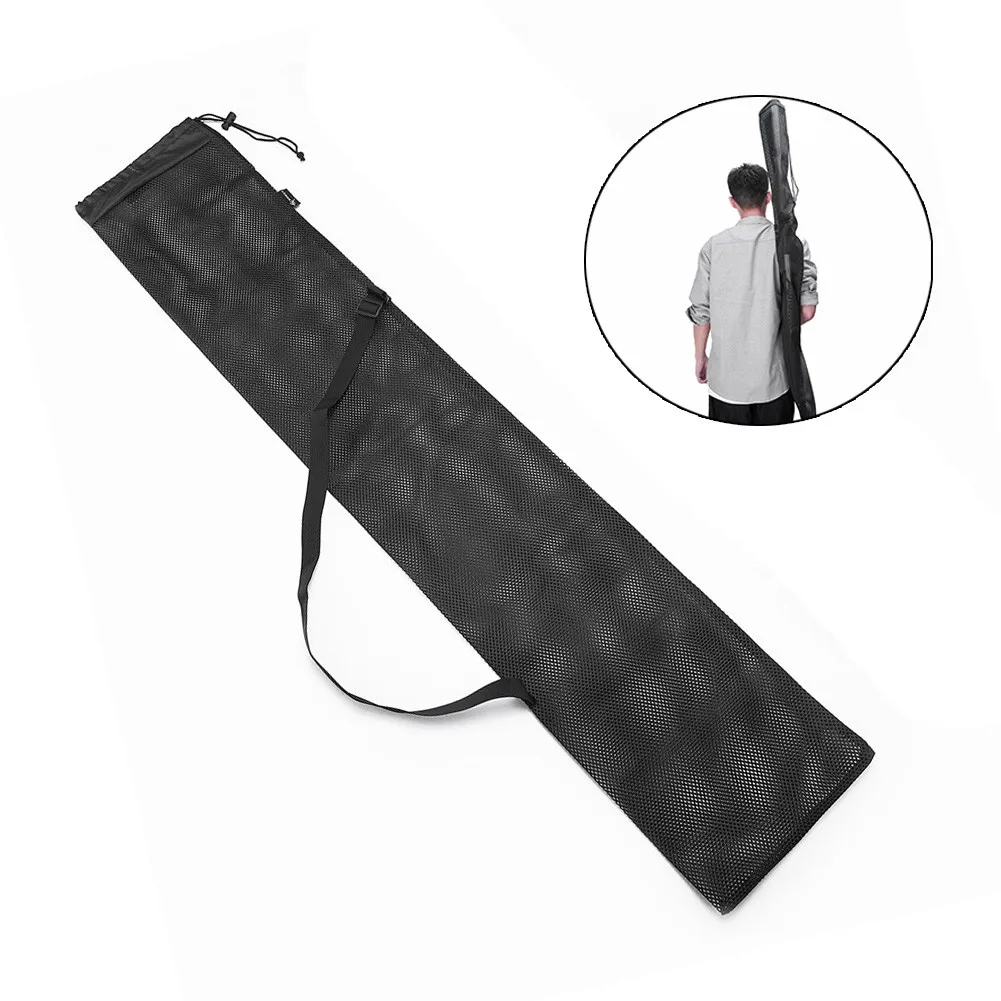 

Drawstring Mesh Kayak Paddle Bags Split Shaft SUP Storage Transport Bags Adjustable Strap For Outdoor Rowing Inflatable Boat