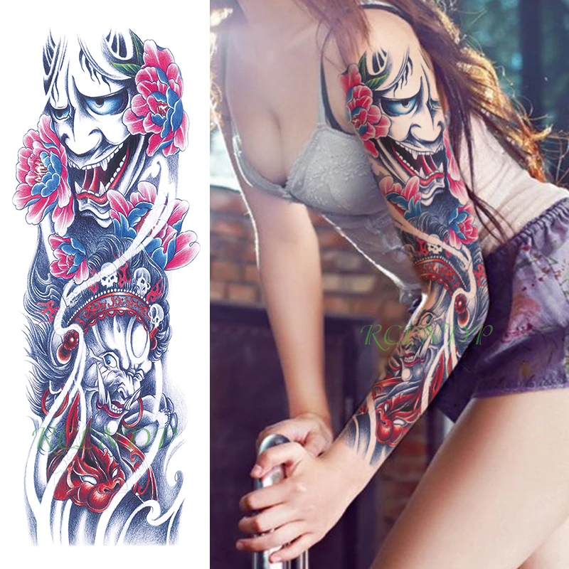 

Waterproof Temporary Tattoo Sticker Tang Tattoo Domineering Prajna Color Creative fake tatto flash tatoo for men women